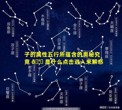 子的属性五行所蕴含的奥秘究竟 🦈 是什么点击进入来解惑